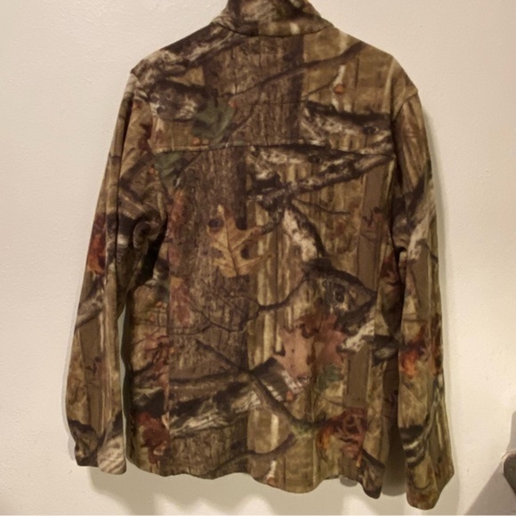 Mossy Oak Break Up Jacket Mens Size Medium Infinity Full Zip Pockets - Picture 2 of 12